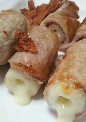 竹輪の美味しいお肉巻き♪-レシピのメイン写真