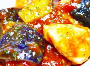 イタリアン！柔らか鶏胸肉となすのトマト煮-レシピのメイン写真