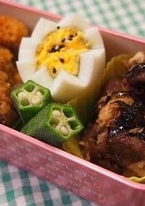 ツナとしいたけの焦がしマヨ焼き塩レモン味-レシピのメイン写真