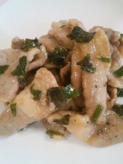 豚肉の青紫蘇炒め-レシピのメイン写真