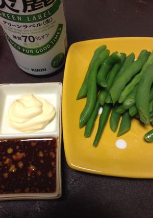 簡単手抜き一品！我が家のインゲンの食べ方-レシピのメイン写真