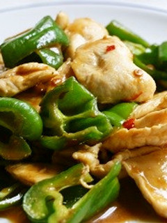 ピーマンと鶏胸肉のピリ辛味噌炒め-レシピのメイン写真
