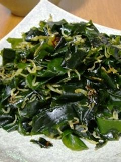 ワカメにワケアリワカメのきんぴら-レシピのメイン写真