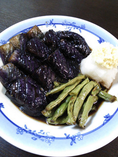 茄子とインゲンの甘辛煮-レシピのメイン写真
