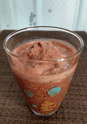 ミルクココアのフラペチーノ＊パピコ風味も-レシピのメイン写真