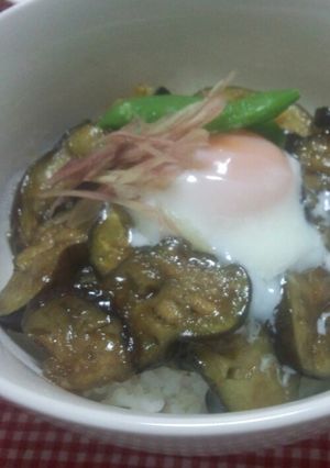 b2班のなす丼-レシピのメイン写真