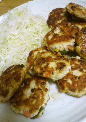 塩レモンの鶏つくね?バーグ-レシピのメイン写真