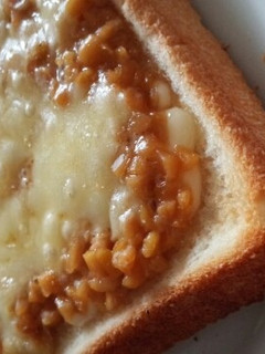 簡単美味しい納豆トースト♪-レシピのメイン写真