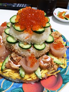 お寿司ケーキ-レシピのメイン写真