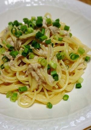 簡単♪ランチにツナマヨパスタ-レシピのメイン写真