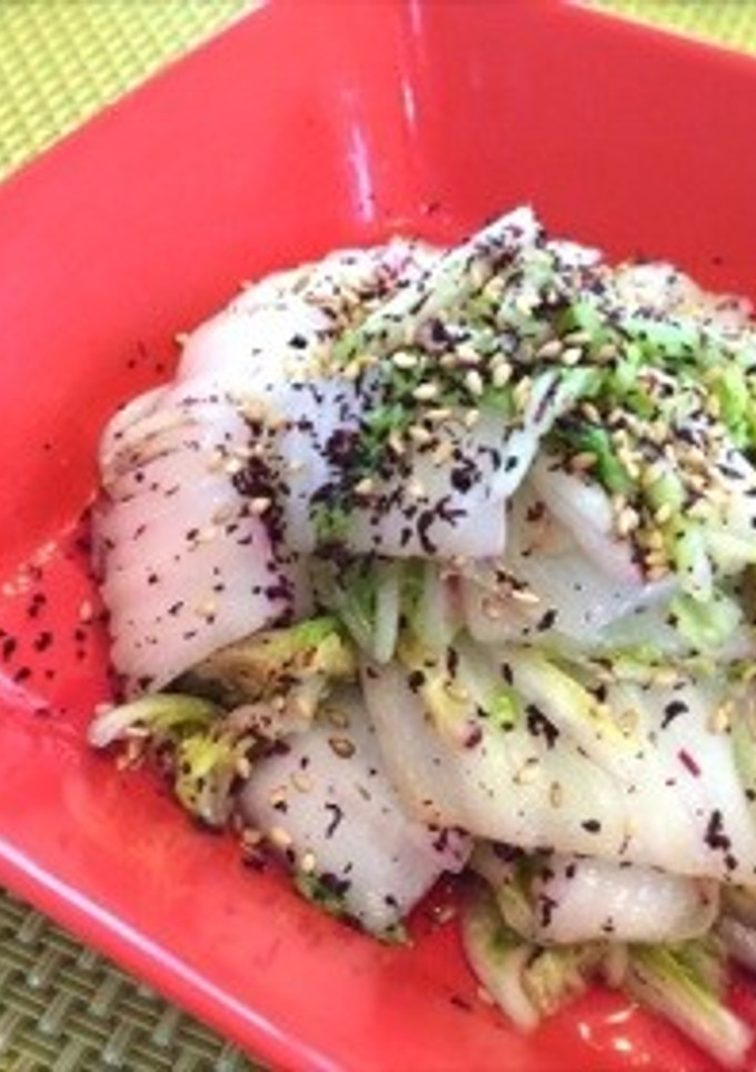 ゆかりであっさり白菜-レシピのメイン写真
