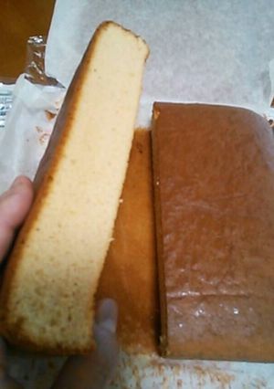お義母さん直伝*油不使用カステラやや少版-レシピのメイン写真