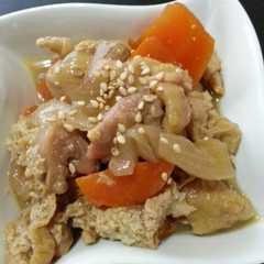 รูปของ 簡単☆油揚げと鶏肉の炒め煮♪