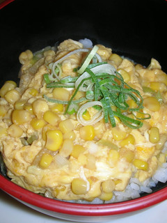 コーンの卵丼-レシピのメイン写真
