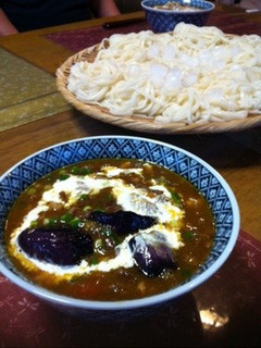 夏野菜たっぷりのカレー冷やしうどん-レシピのメイン写真
