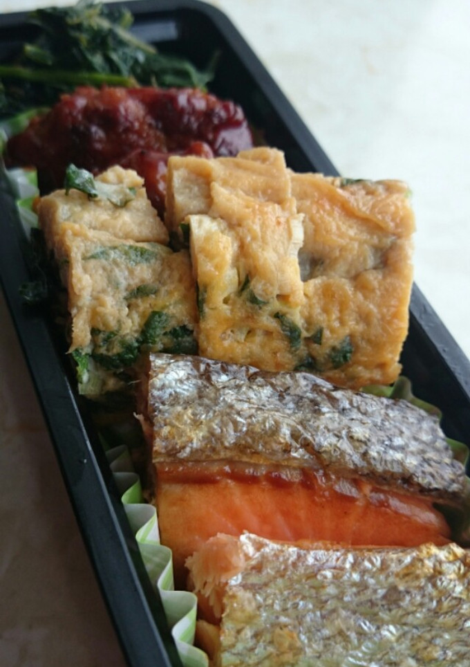 しそとネギ入り卵焼き-レシピのメイン写真