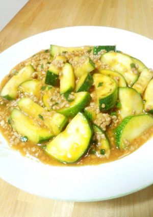 麻婆ズッキーニ-レシピのメイン写真