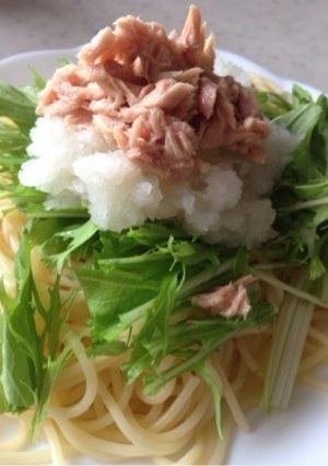 100均容器で火を使わない簡単パスタ-レシピのメイン写真
