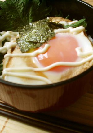 ＊照り焼き目玉丼＊ノンオイルで♪-レシピのメイン写真