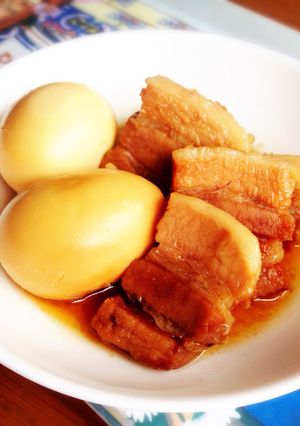 圧力鍋でササッと！豚の角煮！-レシピのメイン写真