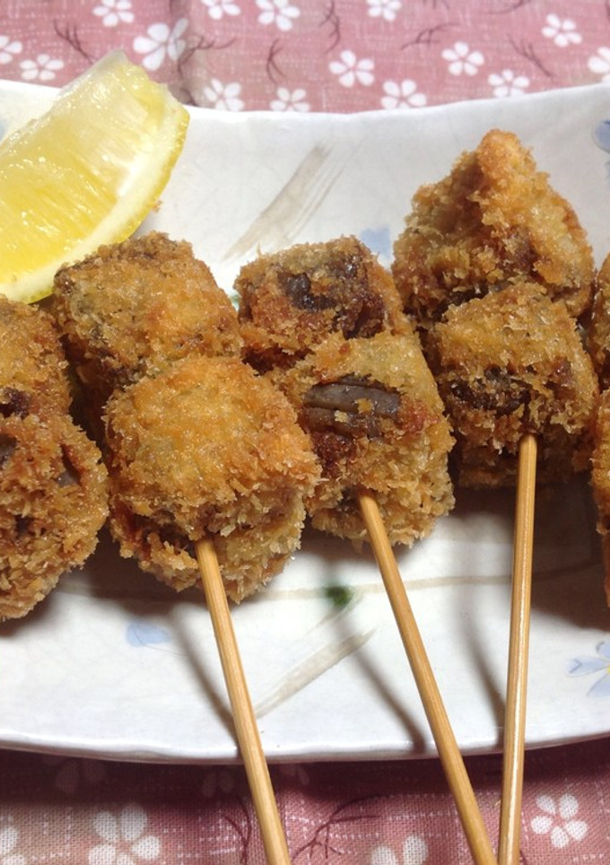 こんにゃくの串揚げ☆煮物からのリメイクで-レシピのメイン写真