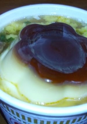 らーめんプリン。(笑)-レシピのメイン写真