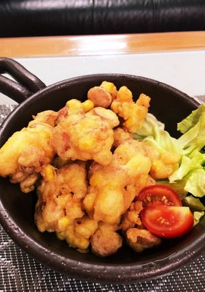 簡単ウインナーとコーンの天ぷら-レシピのメイン写真