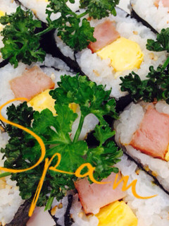 スパムおにぎり♡海苔巻き-レシピのメイン写真