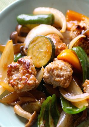 肉団子と野菜の甘酢あん-レシピのメイン写真