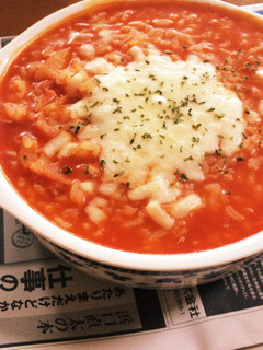 ケチャップでリゾット-レシピのメイン写真