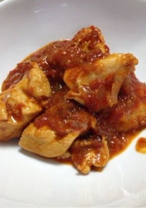 鶏胸肉の柔らかトマト煮-レシピのメイン写真
