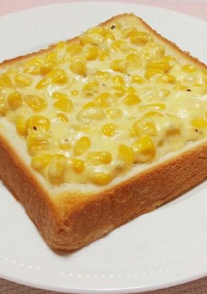 コーンマヨトースト❀-レシピのメイン写真
