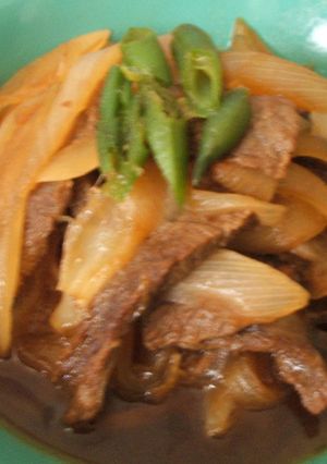 肉たま★　じゃがいもナシの肉じゃが♪-レシピのメイン写真