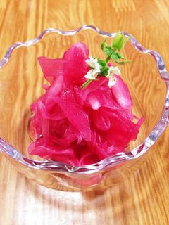 赤玉ねぎの甘酢漬け-レシピのメイン写真