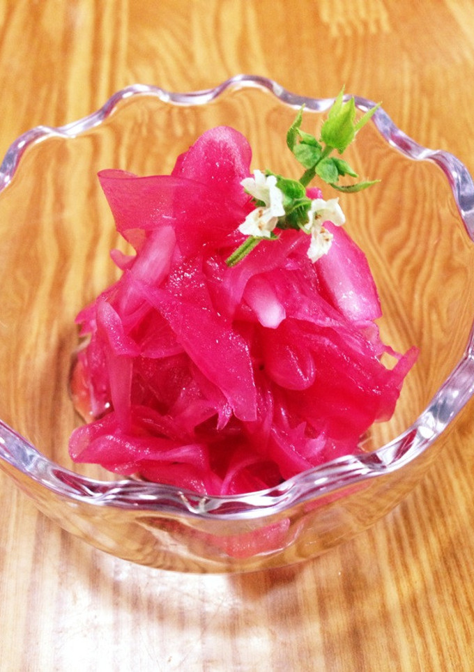 赤玉ねぎの甘酢漬け-レシピのメイン写真
