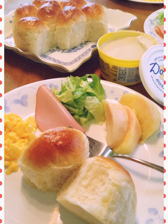 豆乳ちぎりぱん♪HB使用-レシピのメイン写真