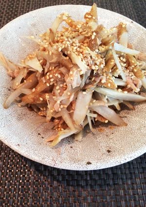 牛蒡とツナの炒めあえ♪-レシピのメイン写真