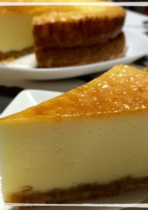 *。*濃厚ベイクドチーズケーキ*。*-レシピのメイン写真