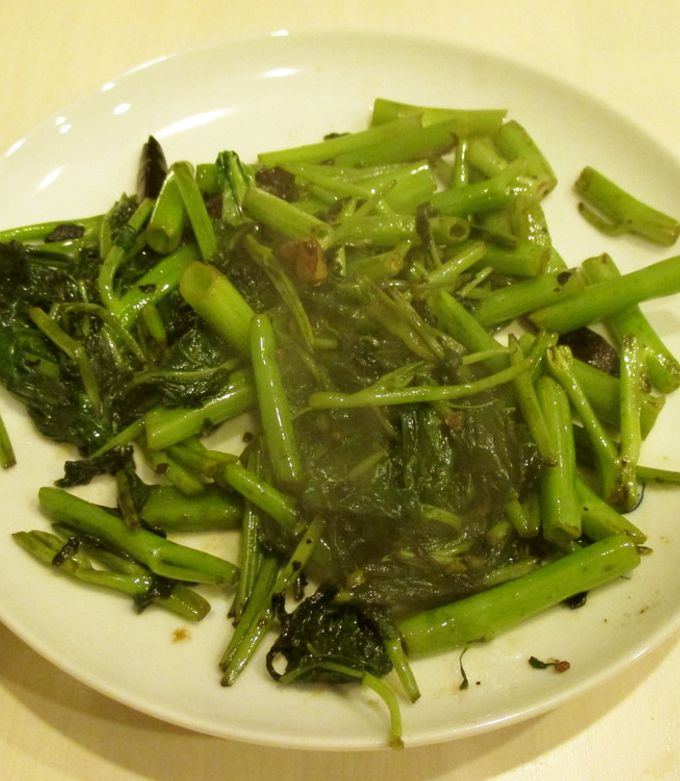 空芯菜（クウシンサイ）の炒め物 by 永田町のシェフ 【クックパッド