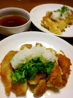 パリッパリ鶏肉のおろし添え-レシピのメイン写真
