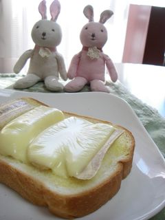 バナナ☆チーズトースト-レシピのメイン写真