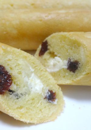 レーズンとチーズのスティックパンケーキ-レシピのメイン写真