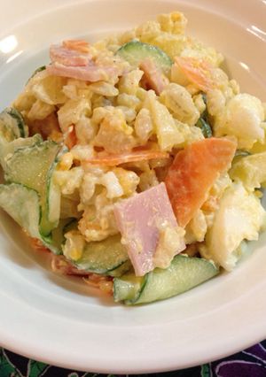 ☆我が家の麦入りポテトサラダ☆-レシピのメイン写真