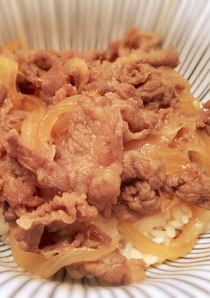 簡単♪あまから牛丼-レシピのメイン写真