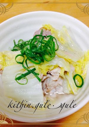 10分で出来る♪白菜と豚バラの簡単、煮物-レシピのメイン写真