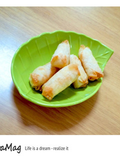 ❇︎余った皮deポテトチーズ春巻き❇︎-レシピのメイン写真