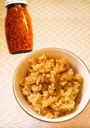 ☺材料３つ！簡単なめたけの炊き込みご飯☺-レシピのメイン写真