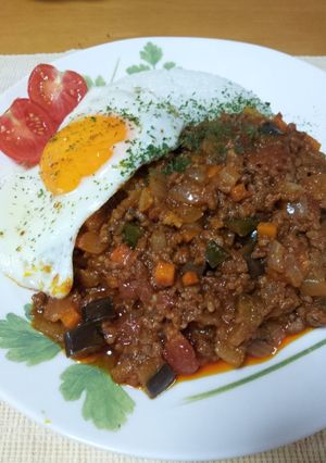子供の好きな☆夏野菜ドライカレー☆-レシピのメイン写真
