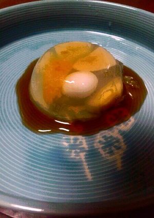 調理室ヨリ〜白玉フルーツゼリー黒蜜かけ-レシピのメイン写真