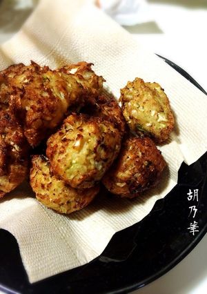 キャベツ山盛り！鶏ミンチの落とし揚げ❤️-レシピのメイン写真